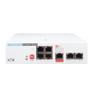 سوئیچ شبکه PoE کی دی تی مدل KP-0403H2FT