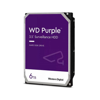 هارد اینترنال وسترن دیجیتال بنفش مدل Purple WD63PURZ ظرفیت 6 ترابایت (شرکتی)